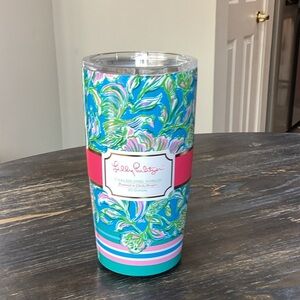 Lilly Pulitzer Stainless Steel Tumbler in Chick Magnet